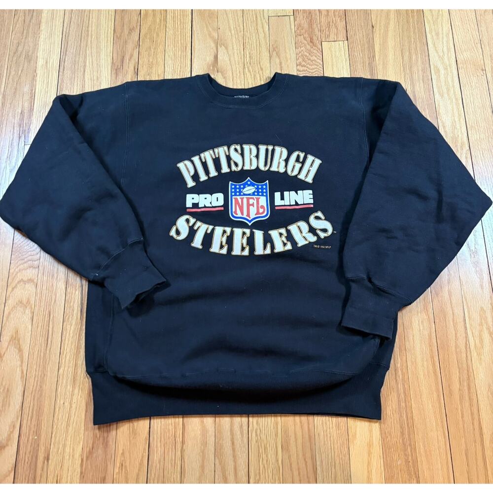 Vintage 90s Pittsburgh Steelers Champion Reverse Weave Sweatshirt Sz XL Crewneck